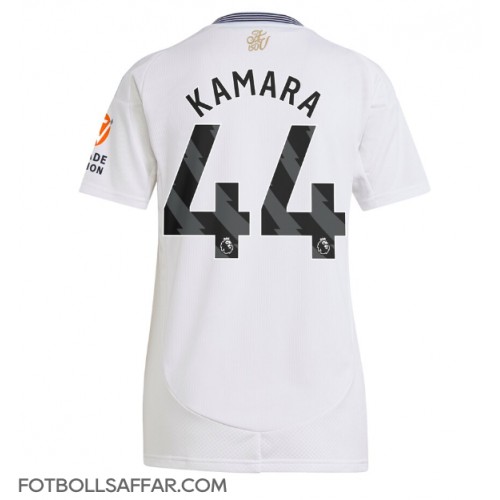 Aston Villa Boubacar Kamara #44 Bortatröja Dam 2024-25 Kortärmad